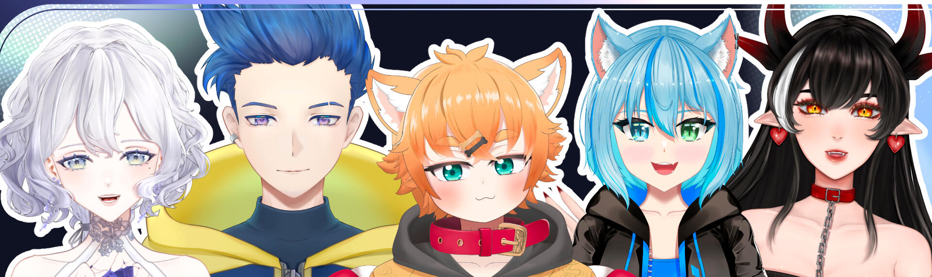 【 Live2D 】Half/Full Body Vtuber Model