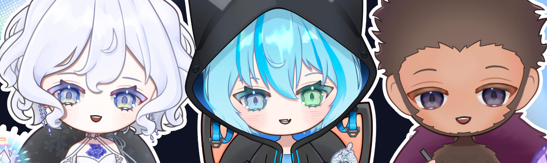 【 Live2D 】Half/Full Body Vtuber Model